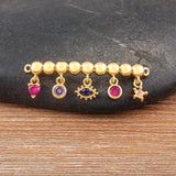 Romantic Heart Star Rhinestone Pendant Necklace for Women