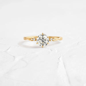 925 Silver Geometric Zircon Ring Wedding Jewelry Bague Femme