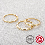 18k Plated Gemstone Moissanite Rings for Women Wedding Band S925 Sterling Silver
