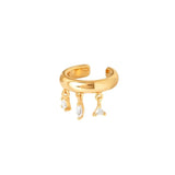 Real Silver 925 Earring Ear Clip Pendientes Jewelry for Women