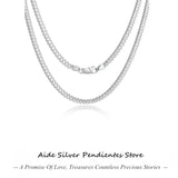 Minimalist Chain Necklace 925 Sterling Silver Necklaces For Women