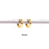 925 Sterling Silver Star Moon Hoop Earrings Mini Cross Zircon Jewelry