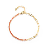 925 Silver CZ Tennis Bracelet for Women Girls