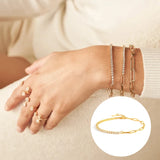925 Silver CZ Tennis Bracelet for Women Girls