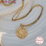 925 Silver Necklace For Women Fine Jewelry Choker Necklaces Charms Pendant