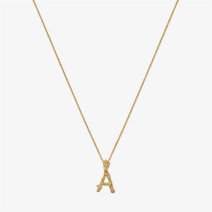 925 Silver Vintage Texture Irregular Letters Necklace Choker for Women