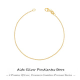 Thin Chain s925 Sterling Silver Minimalist Women's Bracelet
