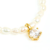 925 Sterling Silver Pearl Choker Necklace for Women