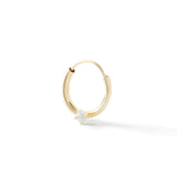 Mimi 8mm 18K Plated Nose Pierced 925 Sterling Silver Nose Rings