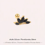 Romantic Zircon Stud Earrings S925 Sterling Silver