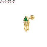 Romantic Zircon Stud Earrings S925 Sterling Silver