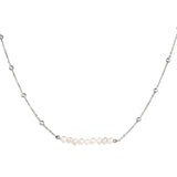 Baroque Pearl Sterling Silver Necklace for Women