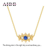 Sterling Silver Evil Eye Pendant Necklace for Women