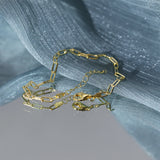 Sterling Silver Stackable Bracelet Chain for Women