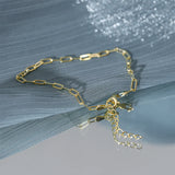 Sterling Silver Stackable Bracelet Chain for Women