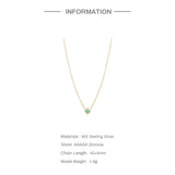 S925 Turquoise Star Pendant Necklace for Women