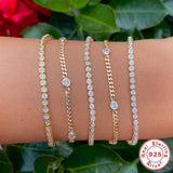 Elegant Zircon Bracelet for Women