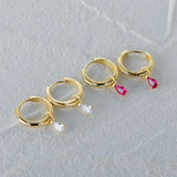 Classic Water Drop Zircon Earring