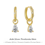 Classic Water Drop Zircon Earring