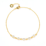 Crystal Zircon Bangles Charm Bracelets for Women