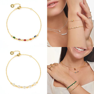 Crystal Zircon Bangles Charm Bracelets for Women