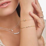 Crystal Zircon Bangles Charm Bracelets for Women