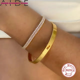 Zircon Charm 925 Silver Anklet Bracelet for Women Jewelry