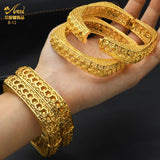 AIIND Women Bracelet Indian Plate Jewelry Bangle Arabic Dubai African Charms