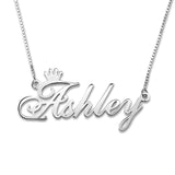 18K Plated Year Pendant Necklace for Women