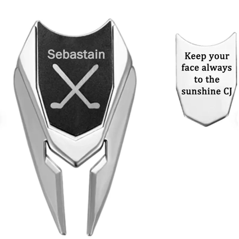 Personalized Golf Divot Repair Tool for Men - Custom Engraved Golf Accessories