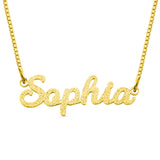 Personalized Engraved Name Necklace in Rose - Special Gift Jewelry for Woman