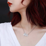Stainless Steel Pet Photos Engraved Necklace Gift