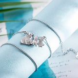 Stainless Steel Pet Photos Engraved Necklace Gift