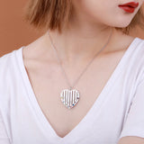 Personalized Stainless Steel Birthstones Family Necklace