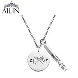 Personalized Stainless Steel Hand Hook Promise Necklace