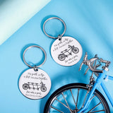 Personalized Stainless Steel Love Makes a Family Keychain