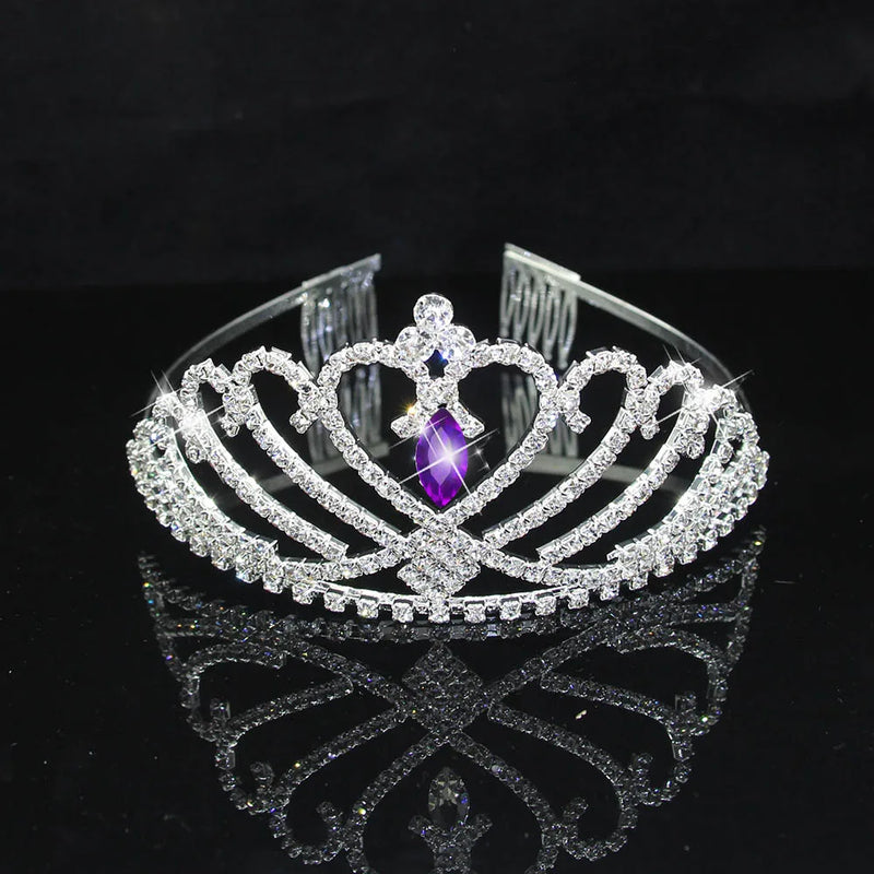 Crystal Bridal Crown Rhinestone Headband Tiaras Wedding Hair Accessories