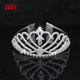 Crystal Bridal Crown Rhinestone Headband Tiaras Wedding Hair Accessories