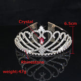 Crystal Bridal Crown Rhinestone Headband Tiaras Wedding Hair Accessories