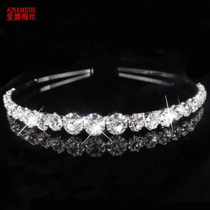 Crystal Rhinestone Wedding Crown Tiara Hairband