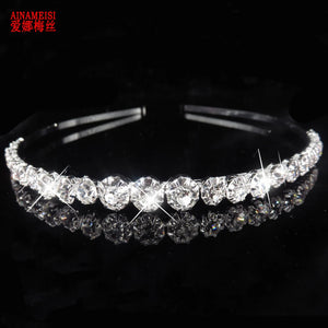 Crystal Rhinestone Wedding Crown Tiara Hairband