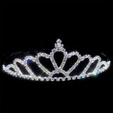 Bridal Rhinestone Crown Headband Tiara HairBand