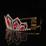 Crystal Crown Princess Bridal Tiara Wedding Hair Accessories