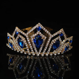 Crystal Crown Princess Bridal Tiara Wedding Hair Accessories