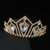 Crystal Crown Princess Bridal Tiara Wedding Hair Accessories