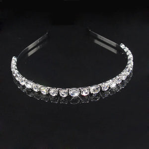 Multicolor Rhinestone Hairband Crystal Wedding Tiaras Bridal Hair Accessories