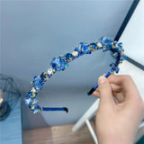 Multi Rhinestone Hairband Women Crystal Tiara Baroque Bridal Headwear