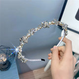 Multi Rhinestone Hairband Women Crystal Tiara Baroque Bridal Headwear