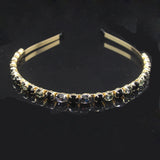 Multicolor Rhinestone Hairband Crystal Wedding Tiaras Bridal Hair Accessories