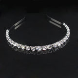 Multicolor Rhinestone Hairband Crystal Wedding Tiaras Bridal Hair Accessories